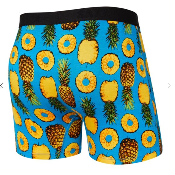 SAXX ULTRA Boxer Briefs with Fly “Polka Pineapple" - Picture 2 of 4